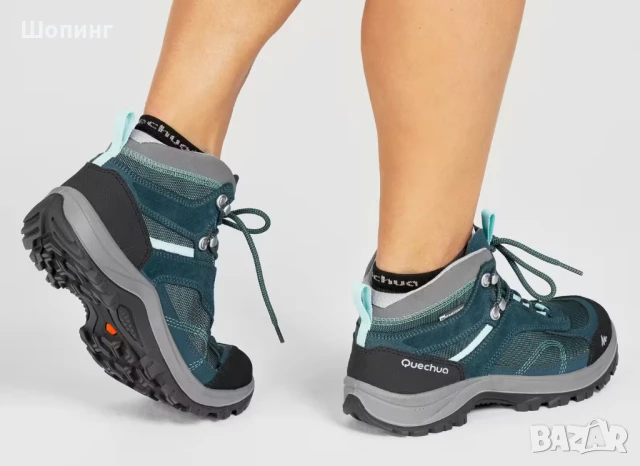Непромокаеми туристически обувки QUECHUA - н.40, снимка 8 - Спортна екипировка - 51101230