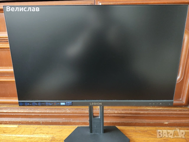 Gaming монитор Lenovo Legion 240Hz/1920x1080p/24 inch/0.5ms + Подарък, снимка 4 - Монитори - 54167220