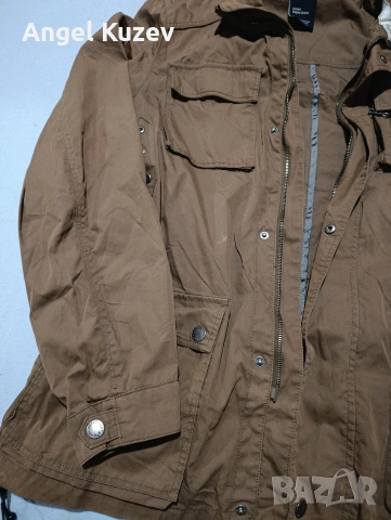 Стилни мъжко яке HOX (Morphogenesis) – Размер L, Като ново!, снимка 4 - Якета - 53565289