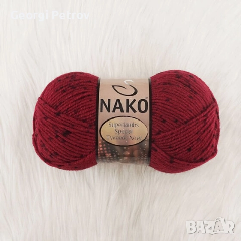 Прежда Нако Туид Nako superlambs special tweed, снимка 3 - Други - 52838546