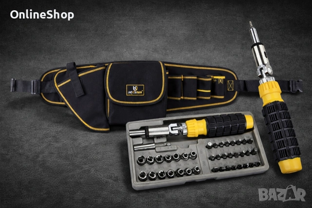 Пълен комплект отвертка , Гъвкаво рамо с аксесоари, 41 в 1 + Подарък, снимка 3 - Други инструменти - 54107003