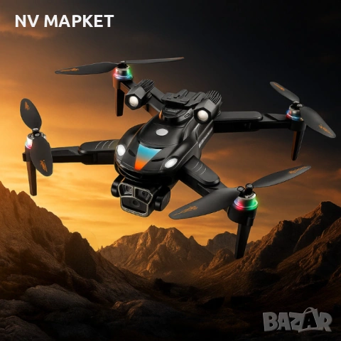 Професионален дрон A168 с 8K HD WiFi камера и GPS – Компактен, сгъваем и изключително лесен за управ
