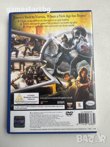 Disney Narnia: Prince Caspian за PS2, снимка 2 - Игри за PlayStation - 52850787