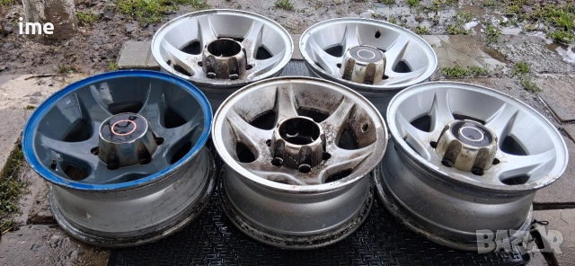 5бр ляти джипови джанти 7J15. 6x139.7. OEM 91140444. Свалени са от Opel Frontera..., снимка 11 - Гуми и джанти - 53979162
