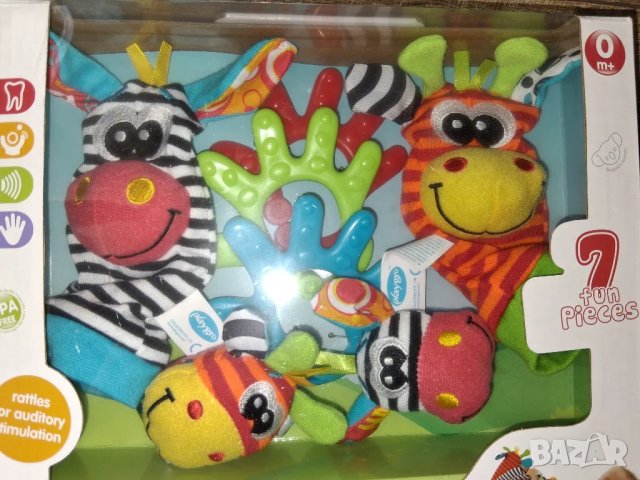 Playgro комплект , снимка 2 - Дрънкалки и чесалки - 49895639