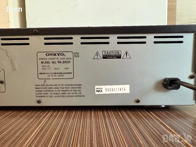 Onkyo TA-2031, снимка 10 - Декове - 51398320