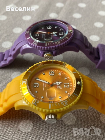 Оригинални часовници Swatch Metallic Dune, Viceroy и Ice Watch: Ice Forever – Purple и Yellow, снимка 8 - Дамски - 53385098