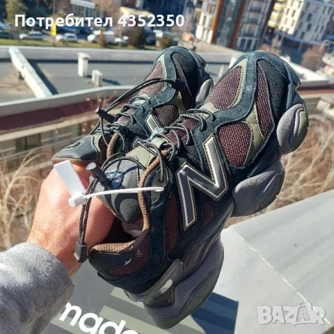 New Balance 9060 Blacktop Dark Moss U9060PH , снимка 3 - Маратонки - 48746444