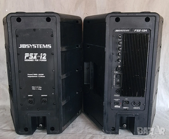 Продавам комплект тонколони JB Systems PSX-12 (Активна + Пасивна) – 12 инча, снимка 2 - Тонколони - 54020035