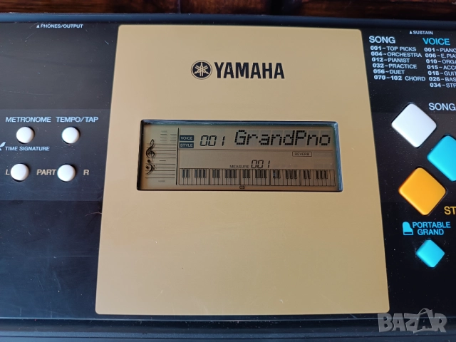 Синтезатор Yamaha YPT 220, снимка 2 - Синтезатори - 52497729