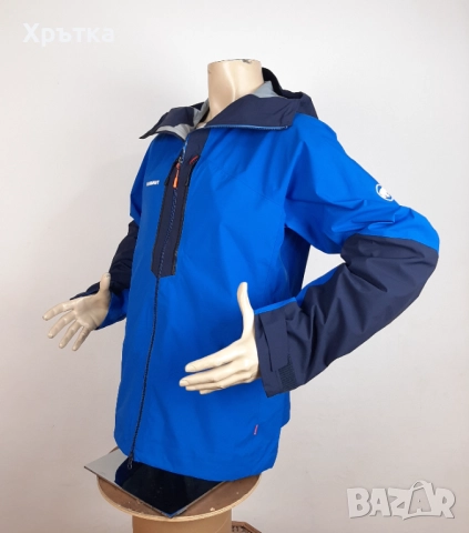 Mammut Taiss HS Hooded - Оригинално мъжко хардшел яке размер L, снимка 4 - Якета - 52005384