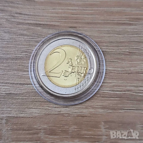 Италия 2 евро 2010 Кавур, снимка 2 - Нумизматика и бонистика - 53898979