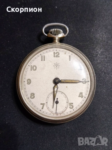 Джобен часовник - JUNGHANS - ГЕРМАНИЯ - ПЕРФЕКТЕН, снимка 10 - Джобни - 49241222