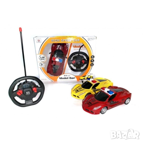 Полицейска кола с дистанционно управление – Висока скорост и много забавление, снимка 6 - Коли, камиони, мотори, писти - 52032653