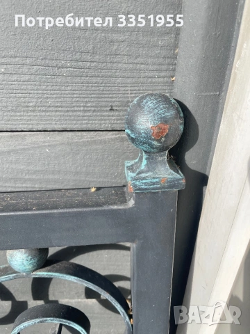 Парапет ковано желязо, снимка 3 - Огради и мрежи - 53557594