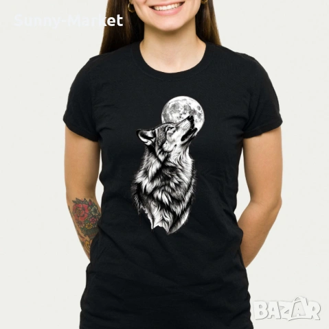 Тениска с Вълк , Мъжка , дамска и детска тениска , тениски , снимка 5 - Тениски - 53698233