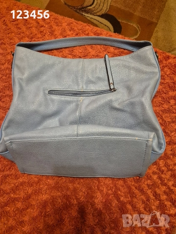 светлосини кожени чанти, снимка 8 - Чанти - 52965289