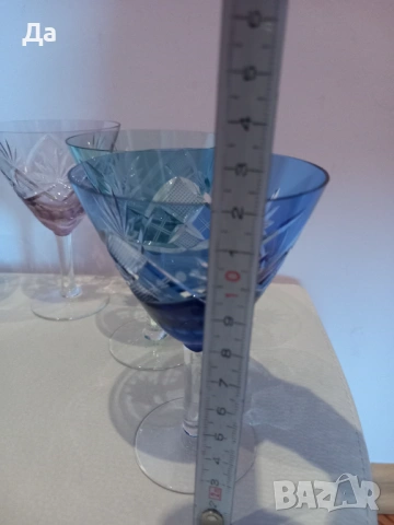 Немски цветен кристал , снимка 2 - Колекции - 53605714