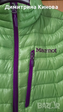 Пухено яке Marmot Quantum размер L, снимка 2 - Якета - 52331666