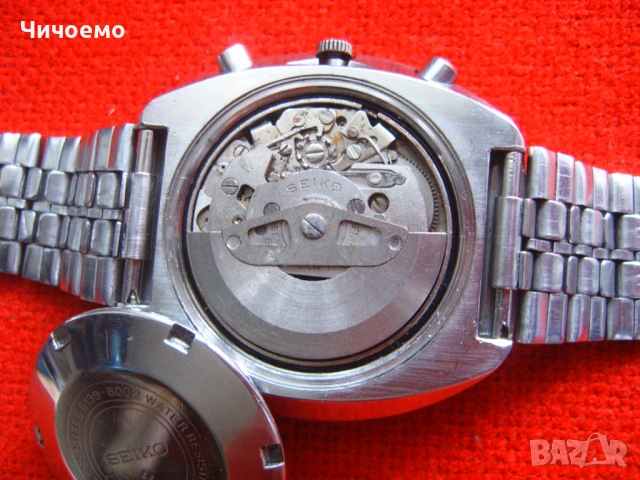 Vintage Seiko Chronograph 6139-8002 Оригинален мъжки часовник, снимка 8 - Антикварни и старинни предмети - 54044403
