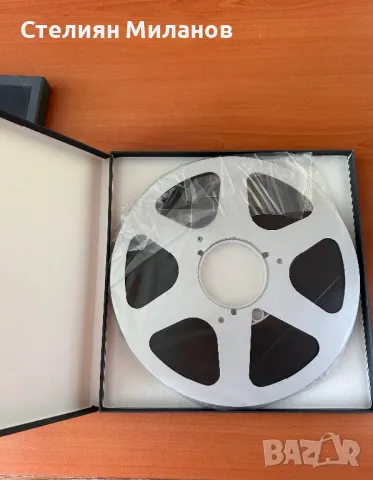 Нова лента BASF EMTEC  468 studio Master Analougue  1/4” 2400 ft on 10.5”върху метална ролка! , снимка 5 - Други - 50162591