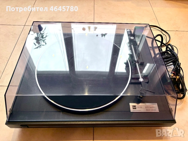 Грамофон DUAL cs 455 - много запазен, снимка 2 - Грамофони - 53060335