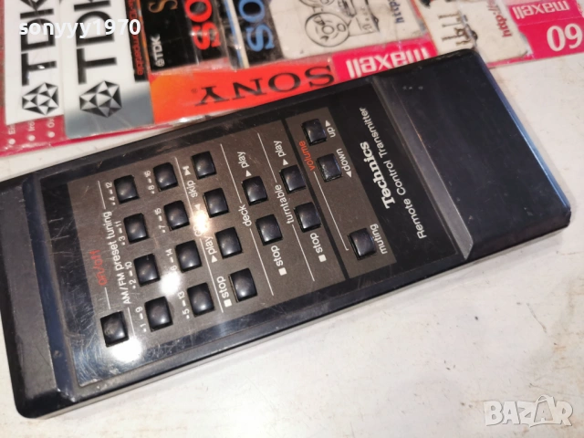 TECHNICS REMOTE-MADE IN JAPAN 0903261151, снимка 5 - Ресийвъри, усилватели, смесителни пултове - 53765327