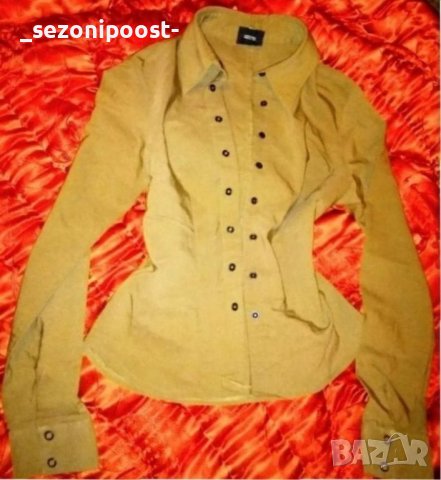 🔥Дамска пролетна риза ''La CITY'' с тик так-М,Л,ХЛ🔥🔥🔥, снимка 1