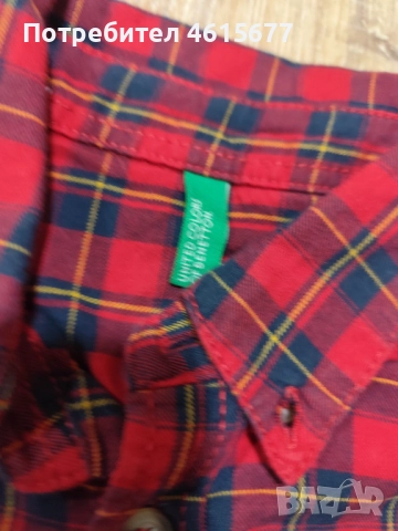 ризка за момче на Benetton , снимка 3 - Детски ризи - 52055712