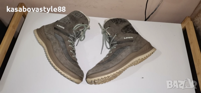 Боти Lowa-Gore-tex  38н.Естествен велур , снимка 5 - Дамски боти - 52821200