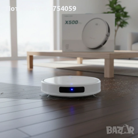 Прахосмукачка робот Tesvor X500 Pro – чист дом без усилие, снимка 3 - Прахосмукачки - 53208956