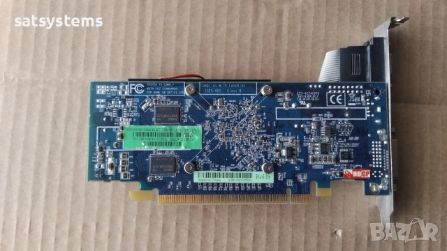 Видео карта ATi Radeon Sapphire HD 2400 Pro 256MB GDDR2 64bit PCI-E, снимка 8 - Видеокарти - 51830071