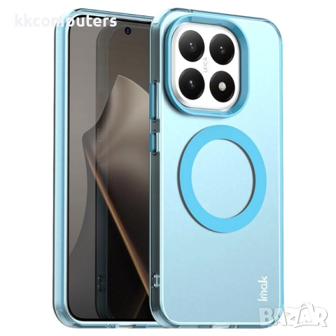 IMAK Удароустойчив Калъф (PET + TPU) за Xiaomi 15T- MagSafe, Airbag технология, вкл. Протектор, 6 Цв, снимка 2 - Калъфи, кейсове - 52377861