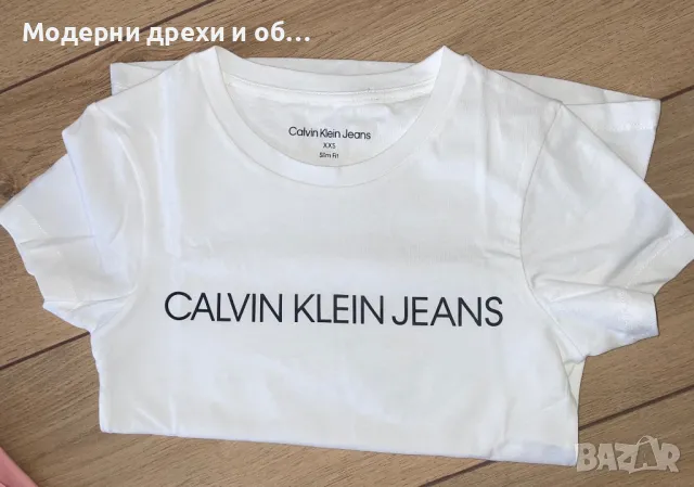 Calvin Klein XXS и XS, снимка 2 - Тениски - 47132374