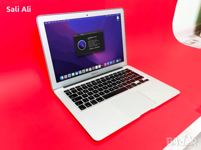 MacBook Air A1369 - Monterey - 240GB SSD - 4GB RAM - Добра Батерия, снимка 2 - Лаптопи за работа - 47121181