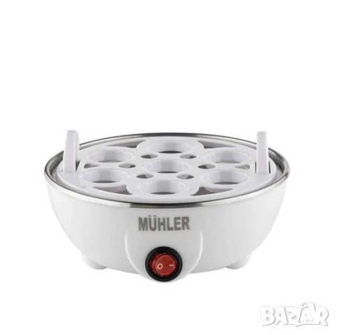 Уред за варене на яйца MUHLER ME-271 – Варете до 7 яйца бързо и лесно, снимка 2 - Уреди за готвене на пара - 50621490