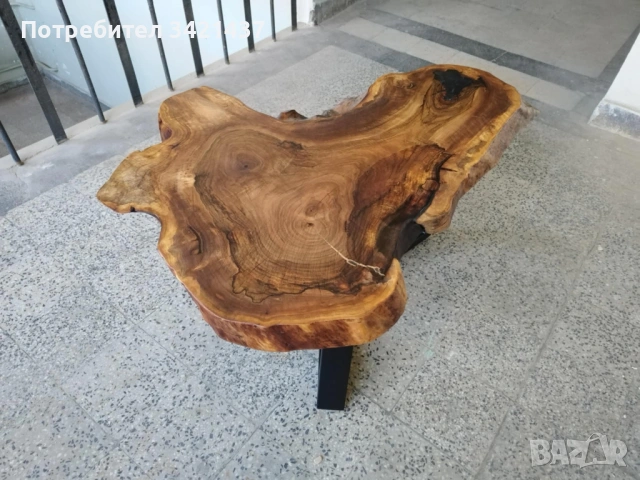 Маси от шайби орех , снимка 2 - Маси - 53860536