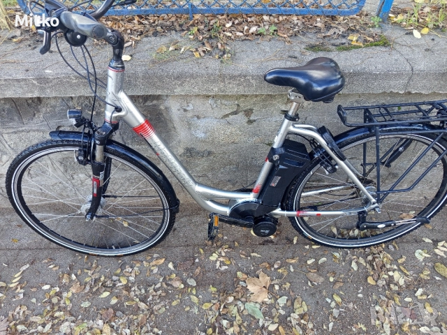 28 цола електрически алуминиев велосипед с 7 скорости усилени капли амортисьори хидравлични спирач, снимка 12 - Велосипеди - 52547922