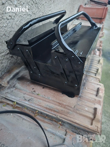 Метална кутия за инструменти , снимка 2 - Куфари с инструменти - 53904301