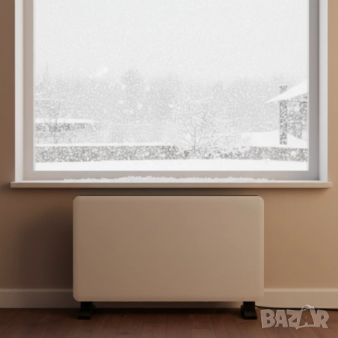 Конвектор Voltz – 2000W, LED дисплей, WiFi управление през TUYA Smart App,