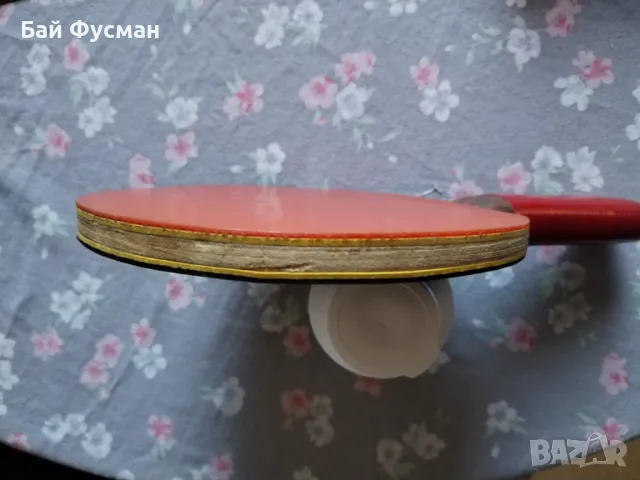 Vintage St. Brite Table Tennis Racket Тенис на маса ракета,хилка,палка, снимка 4 - Тенис - 48460752