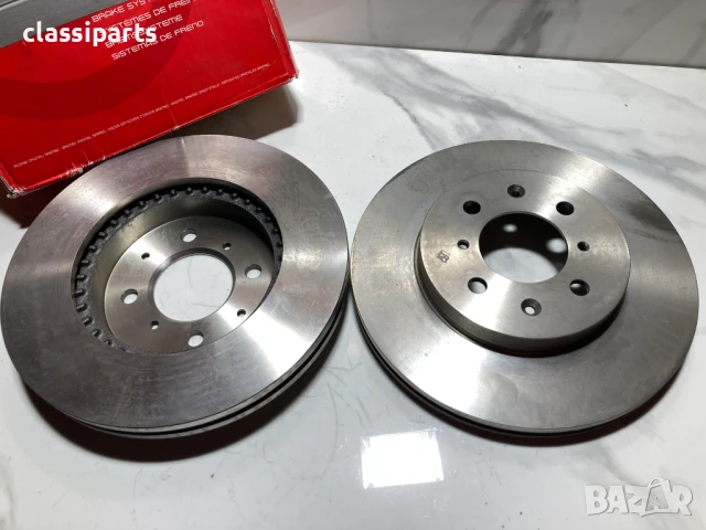 Спирачни дискове BREMBO за Хонда Сивик / HONDA Civic VII 1.7 CTDi, снимка 2 - Части - 50687853