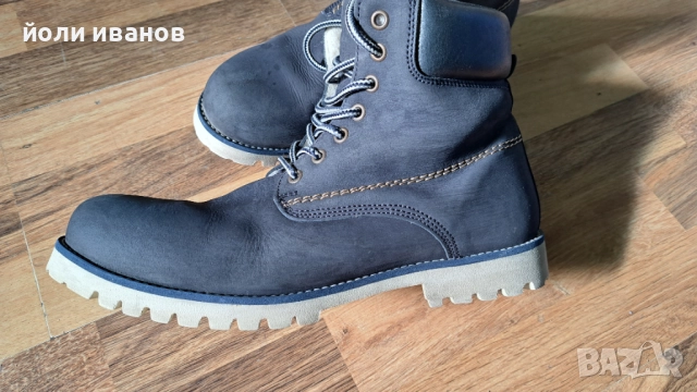 baldi London-made in Portugal-кожени зимни обувки 44 номер, снимка 2 - Ежедневни обувки - 52274249