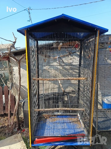Клетка за Папагали, снимка 3 - За птици - 53702860