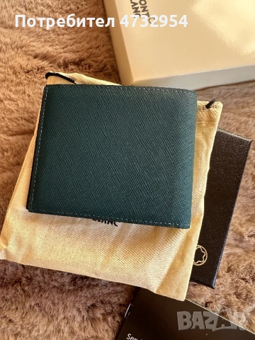Мъжки портфейл Montblanc sartorial 6cc, снимка 3 - Портфейли, портмонета - 53414577
