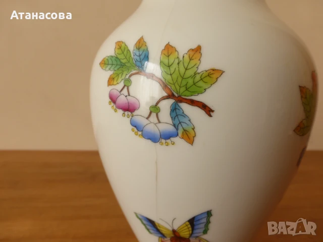 Порцеланова ваза Herend Херенд, снимка 8 - Вази - 50689084