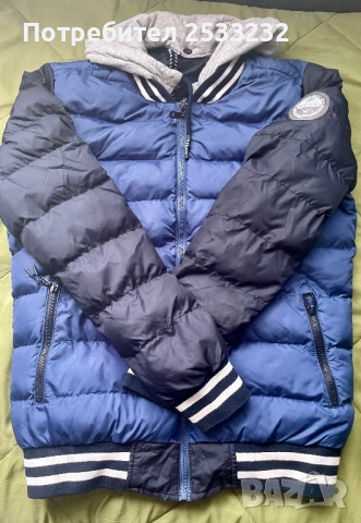 Топло яке с качулка