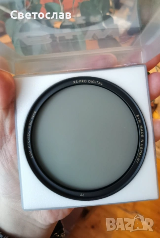 Поляризационен филтър B+W Master Circular Polarizer (MRC Nano) 77mm, снимка 3 - Чанти, стативи, аксесоари - 54021029