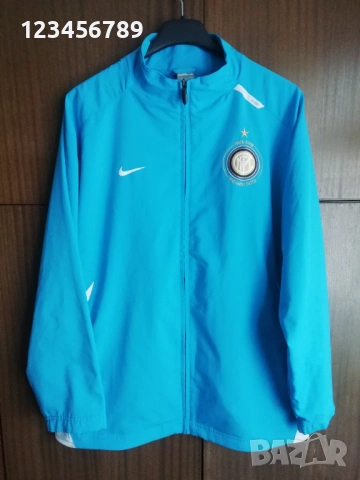 Inter Milan 1908-2008 Nike 100 Anni оригинална юбилейно колекционерско футболно яке горнище Интер