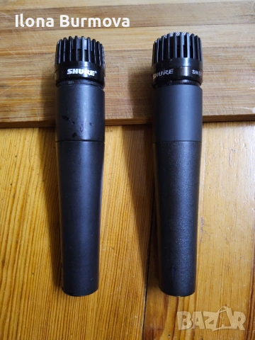 МИКРОФОНИ "SHURE" -SM 57- РАБОТЕЩИ